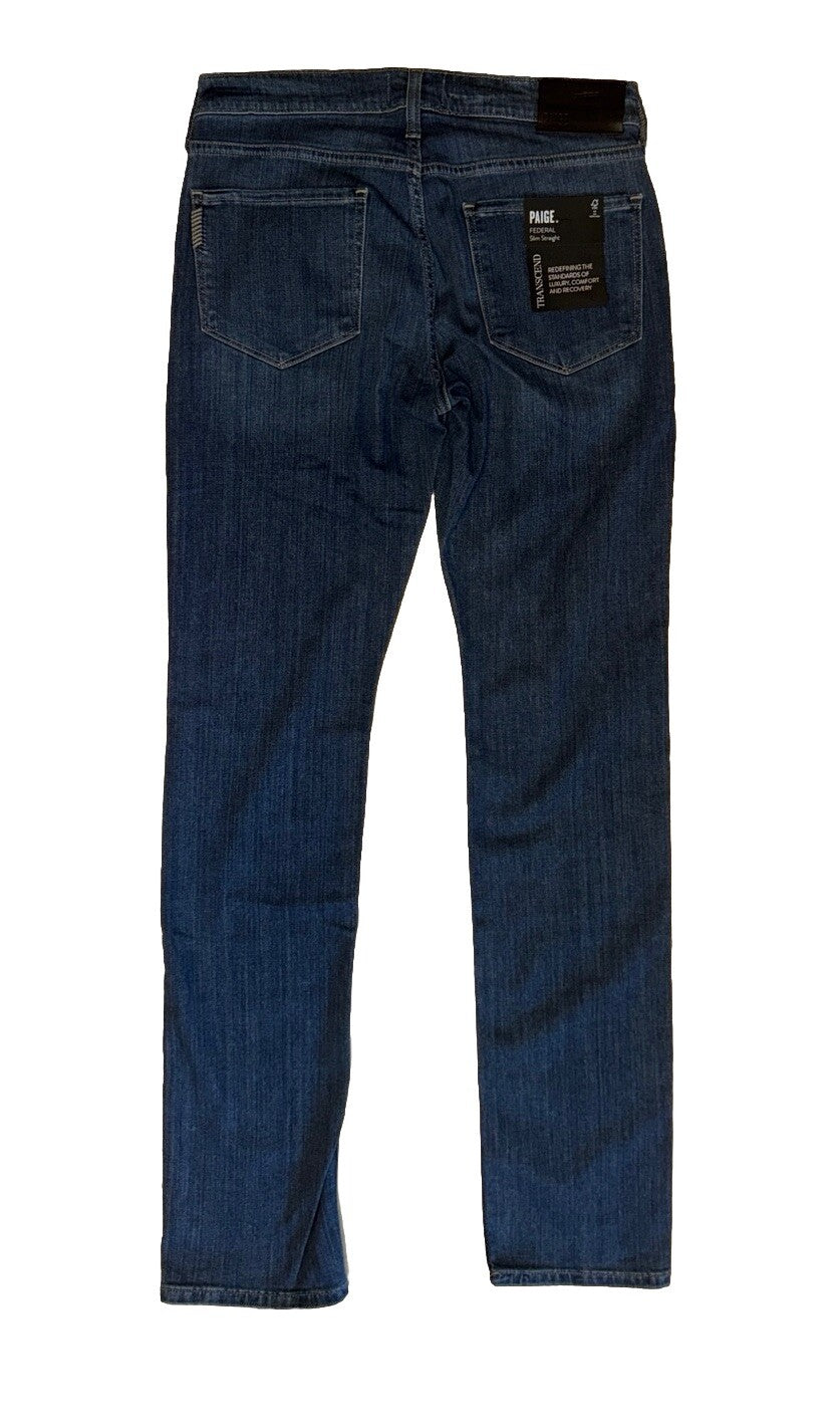 $199 Paige Men's Pants Federal Jeans - Redding- 29Wx32L - New