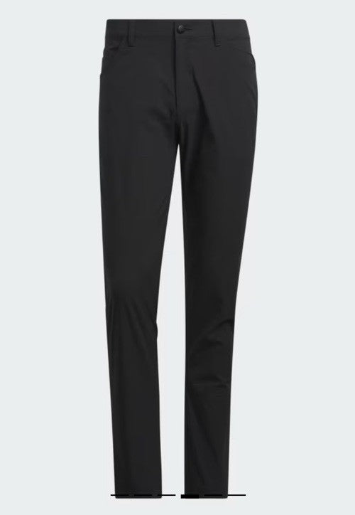 $100 ADIDAS Men's Ultimate 365  5-Pocket Tapered Golf Pants-Black -34W 34L-New