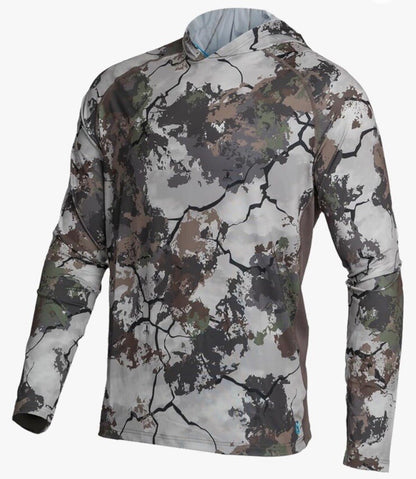 Fieldsheer Performance Men’s Mobile Cooling Long Sleeve Hoody-Kings Camo-Small