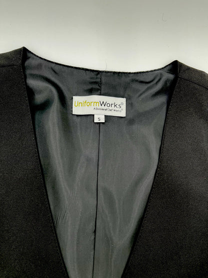 Uniform Works Men’s CLASSIC Fit Vest/Pockets RESTAURANT WAITER SERVER-Small-New