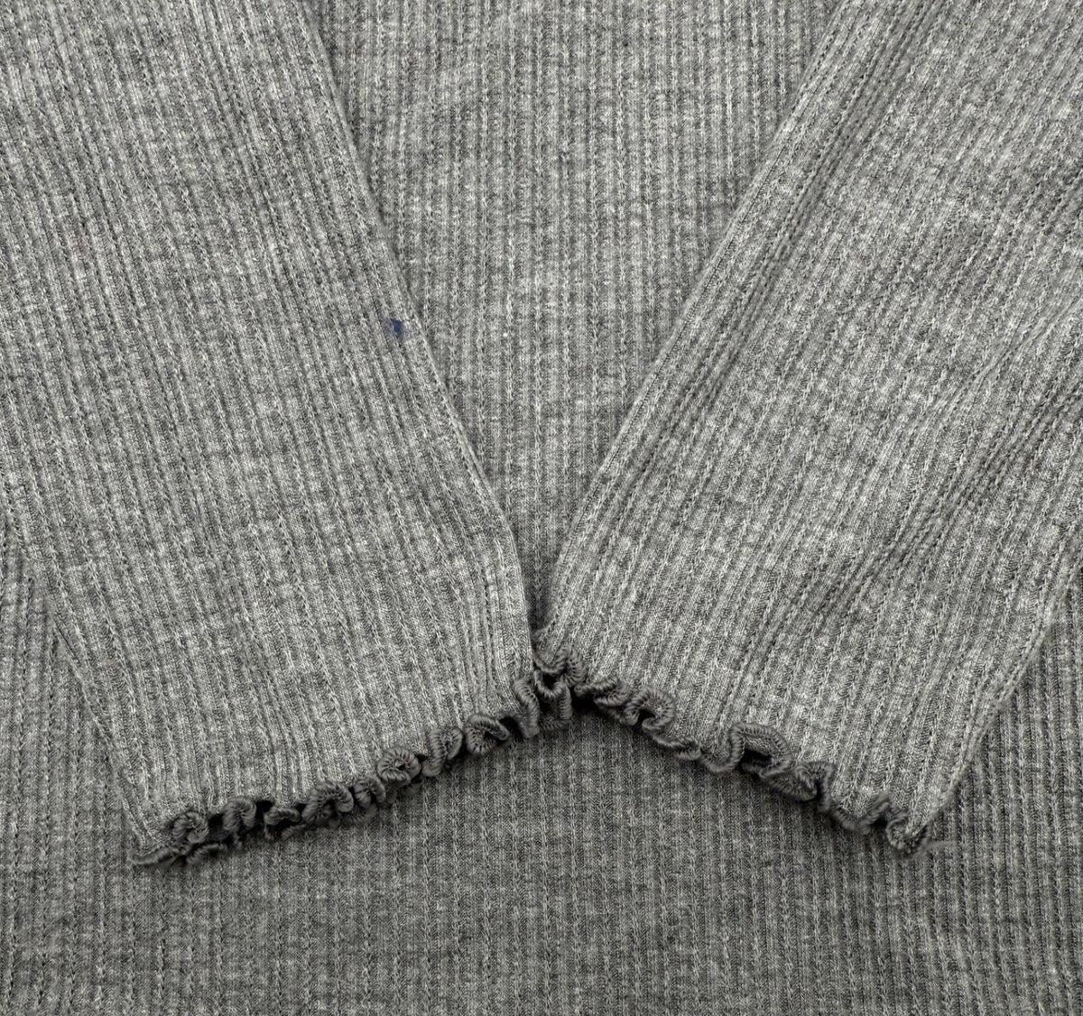 LC Lauren Conrad Women’s- Cozy Longsleeve Shirt- Grey- Large-New Tag