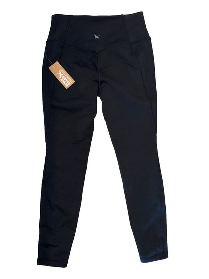 $109 Eddie Bauer Women’s Glacier Peak Tight Warm Pant-Black-Medium-New Tags