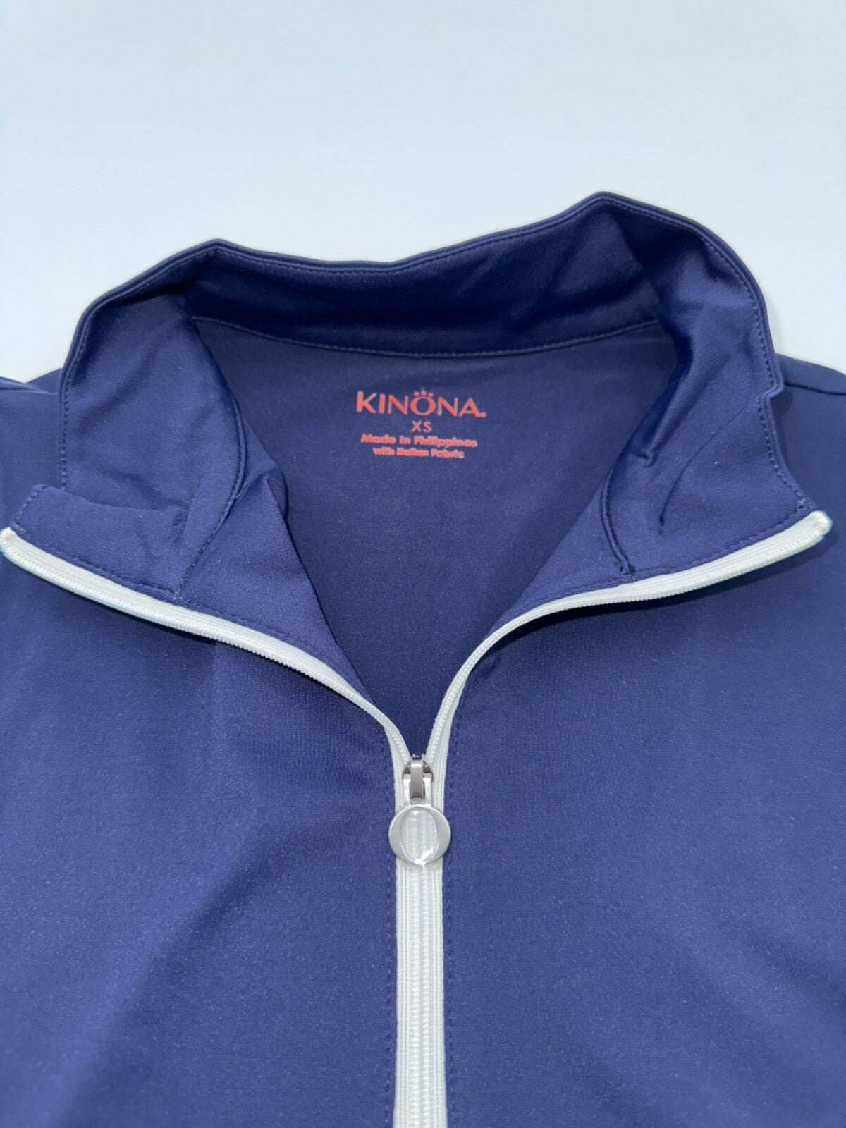 $104 Kinona Woman’s Keep It Covered Sleeveless Golf Top - Navy - Extra Small-New