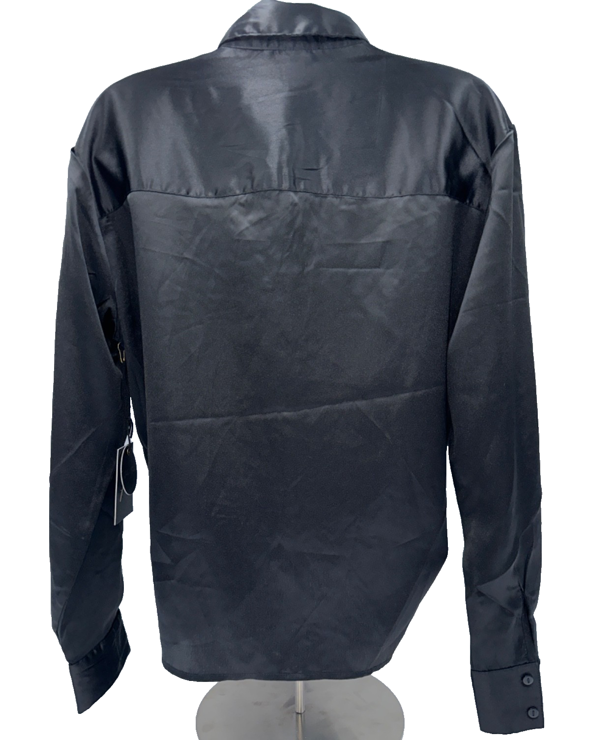 Japna Women's Longe Sleeve Blouse - Black - Small - New With Tags