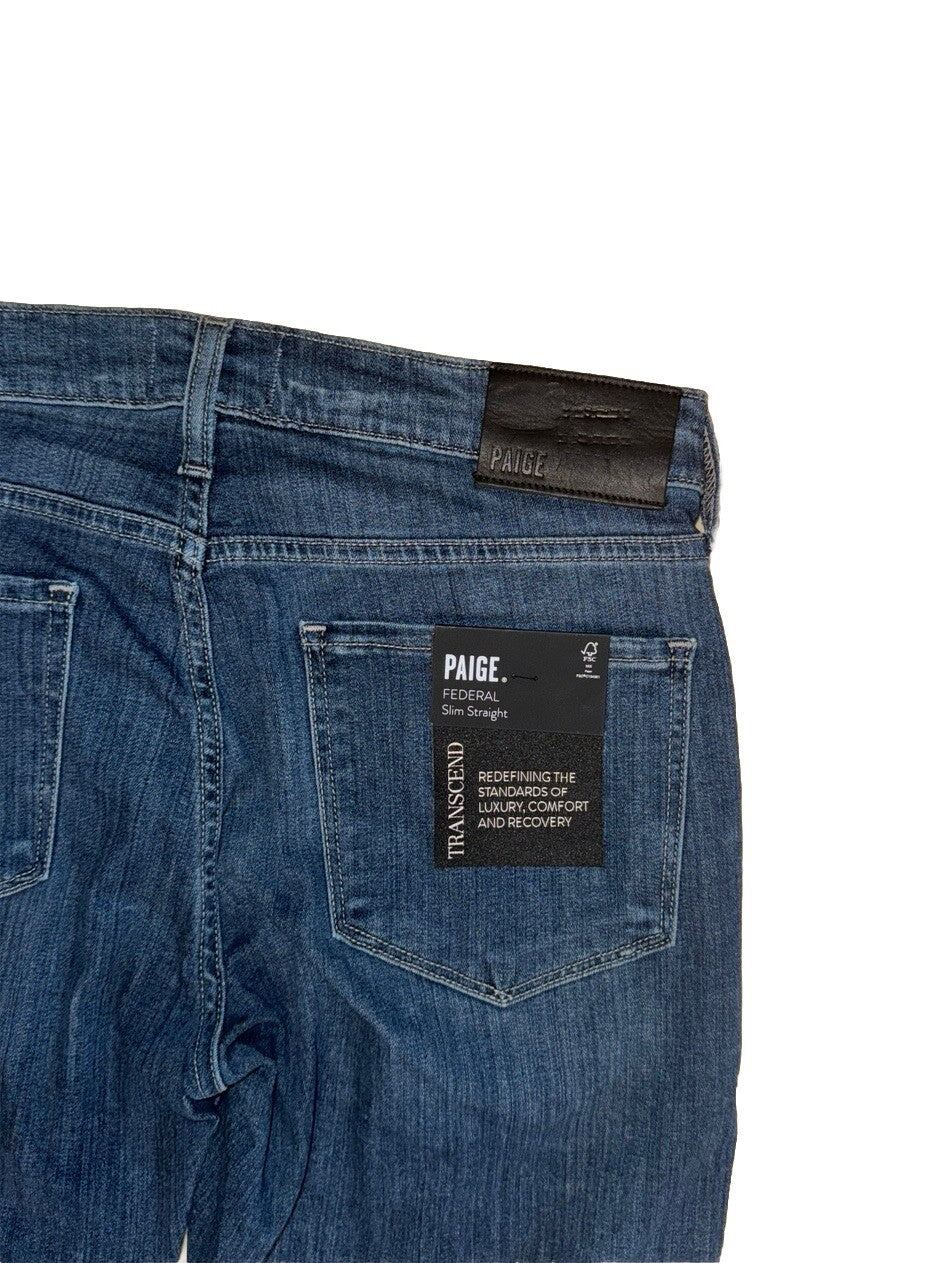 $199 Paige Men's Pants Federal Jeans - Redding- 29Wx32L - New