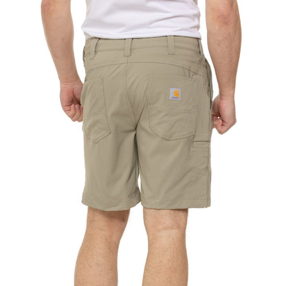 $55 Carhartt Men's Force Sun Defender Relaxed Fit  Shorts - Greige - Medium-New