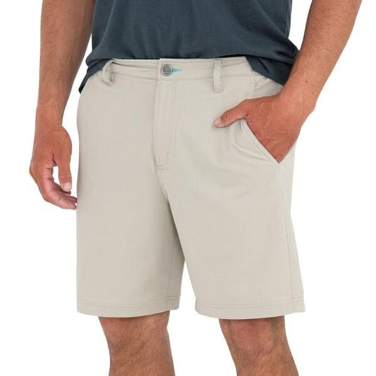 $70 Free Fly Men's Utility Short ll 7” - Stone Khaki - Small - New With Tags