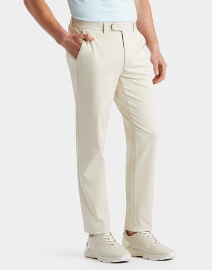 $195 G/FORE Men’s Club Stretch Tech Twill Golf Pants Tailored Fit -Stone-30W 32W