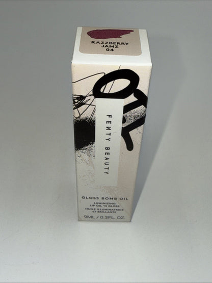 Fenty Beauty by Rihanna Gloss Bomb Oil - Razzberry Jamz 9mL / 0.3 fl. oz.- New