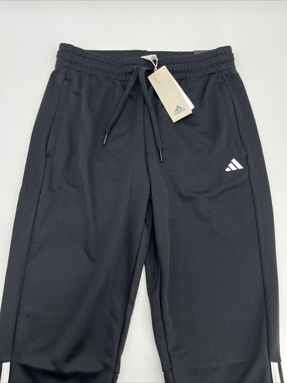 Adidas Women’s Sereno Sweatpants Joggers IS2142- Black/White-Small-New Tags