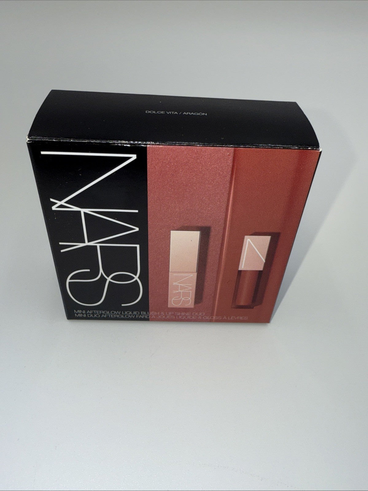 Nars Mini Afterglow Liquid Blush & Lip Shine Duo - Dolce Vita / Aragon