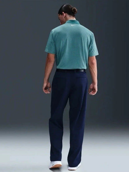 $90 Nike Men’s Dri-FIT Stripped Polo Golf Shirt- Green- Medium- New With Tag
