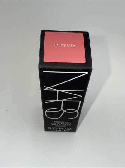 Nars Afterglow Liquid Blush DOLCE VITA - Full Size 0.23 Oz. / 7mL
