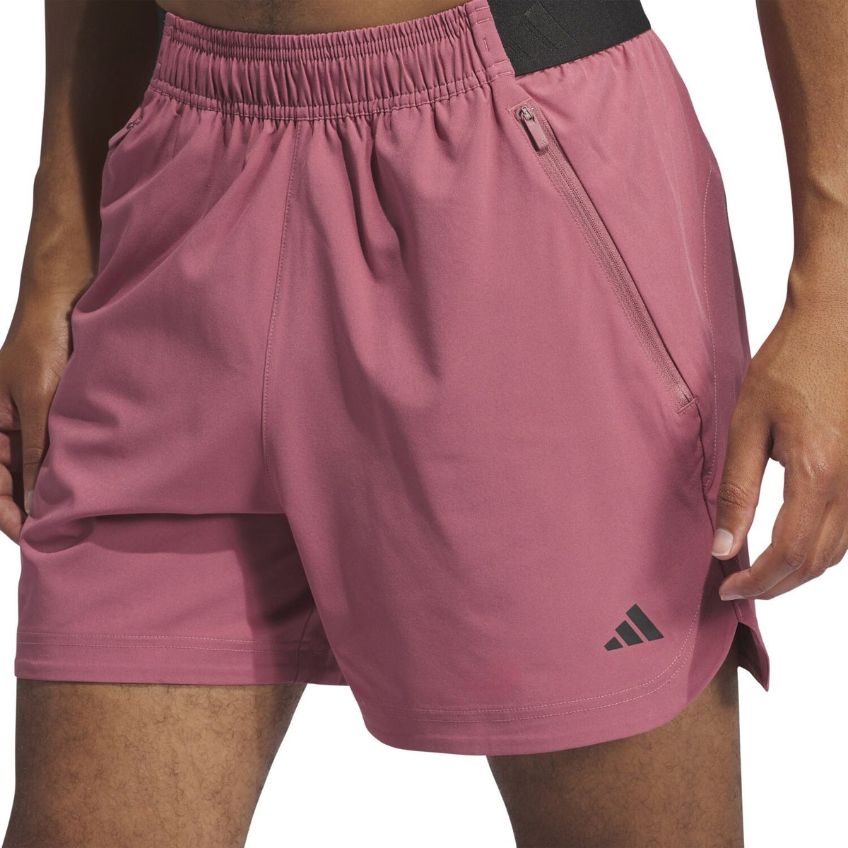 $45 Adidas Men’s Axis Woven 5” Training Shorts - Preloved Crimson - Small - New
