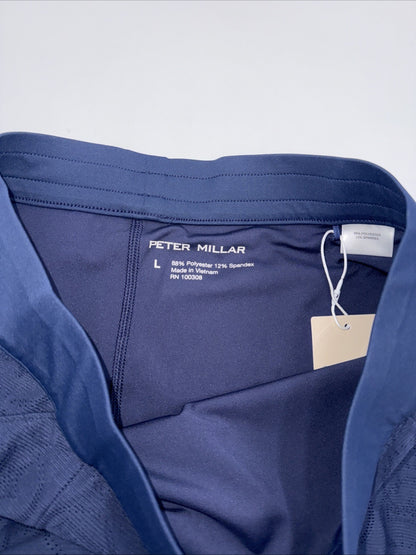$140 Peter Millar Women’s Golf Skort -LF24EB22 -  Navy - Large- New with tag