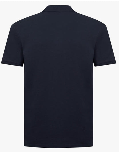 $78 Hugo Boss Men's Donos Polo Black Regular Fit Cotton S/S Shirt -Black- Small