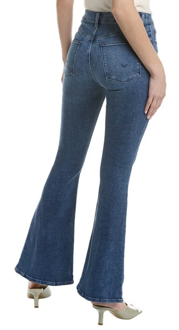 $215 Hudson Women’s Jeans- Heidi High Rise Flare- Scarlett- Size 33 NEW
