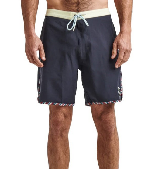 $69 Roark Men’s Chiller Tuamotu Board Shorts - Dark Navy - Size 33 - New