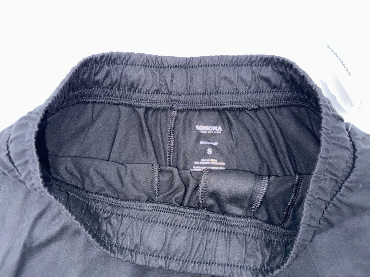 $34 Sonoma Men’s Ultra Banded Pajama Bottom -Black - Small - New With Tag