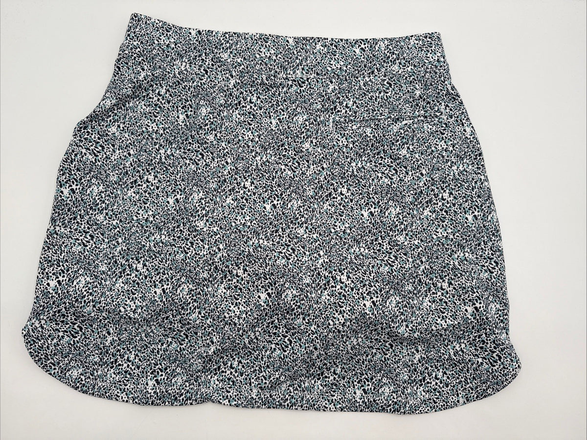 $125 Peter Millar Women’s Alice Petal Hem Golf Skort-Spot On Blue - Medium-NWT