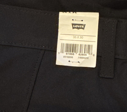 $69 Levi’s Men’s XX Chino Standard Tech Pants- Black -36W x 30L - New With Tags