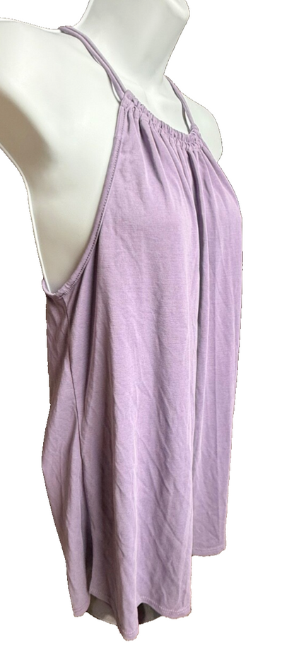 $48 Green Envelope Women’s- Double Strap Halter-Purple-Medium-New Tag