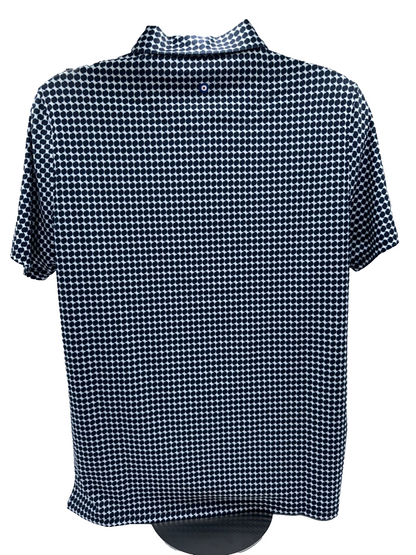 $80 Ben Sherman Men’s 3 S/S Tech Jersey Polo Shirt - Navy/Marine - Large- New