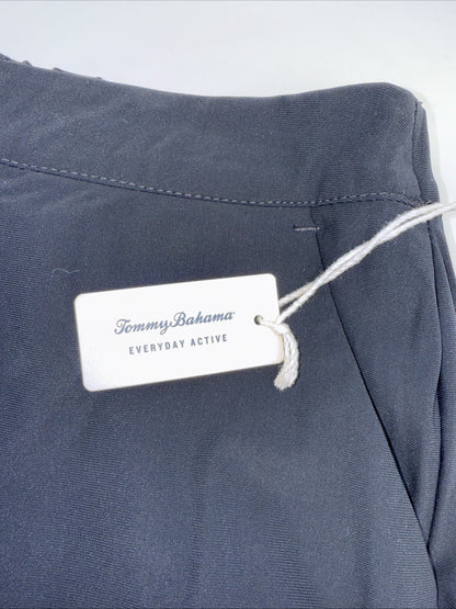 $98 Tommy Bahama Active Golf Tulp Hem Relax Fit Pants-Black-Small -New Tag