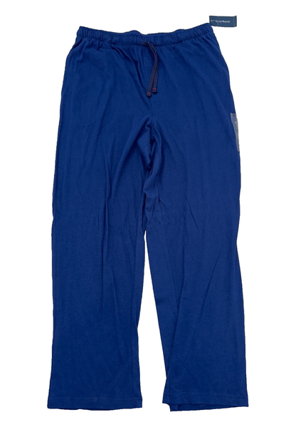$40 Club Room Men’s Solid Pajama Pants - Pomp Blue - Medium - New With Tag