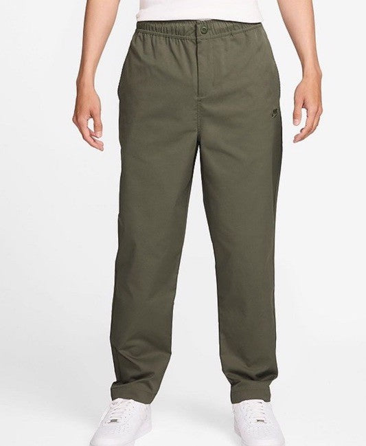 $70 Nike Men’s Club Woven Taper Pant Lifestyle HJ1997-222-Khaki-Small-New Tags