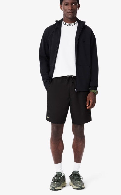 $70 Lacoste Men’s Lightweight Lined GH353T Tennis Shorts- Black - Large-  NEW