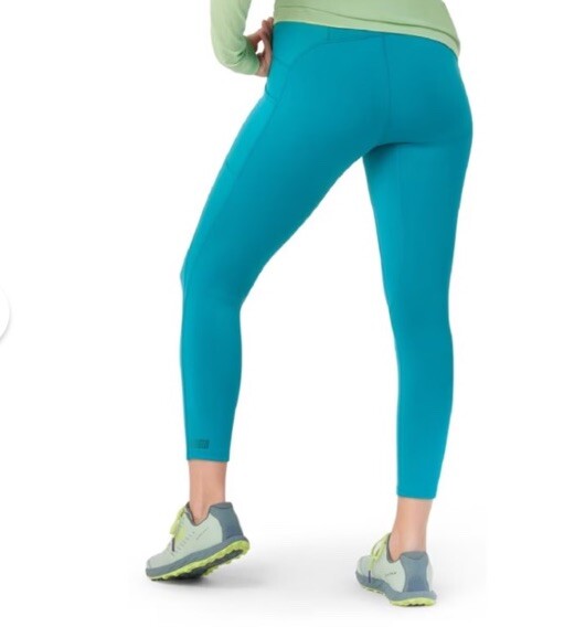 $120 Smartwool Women's Active Legging  - Deep Lake Green- Large - New With Tags