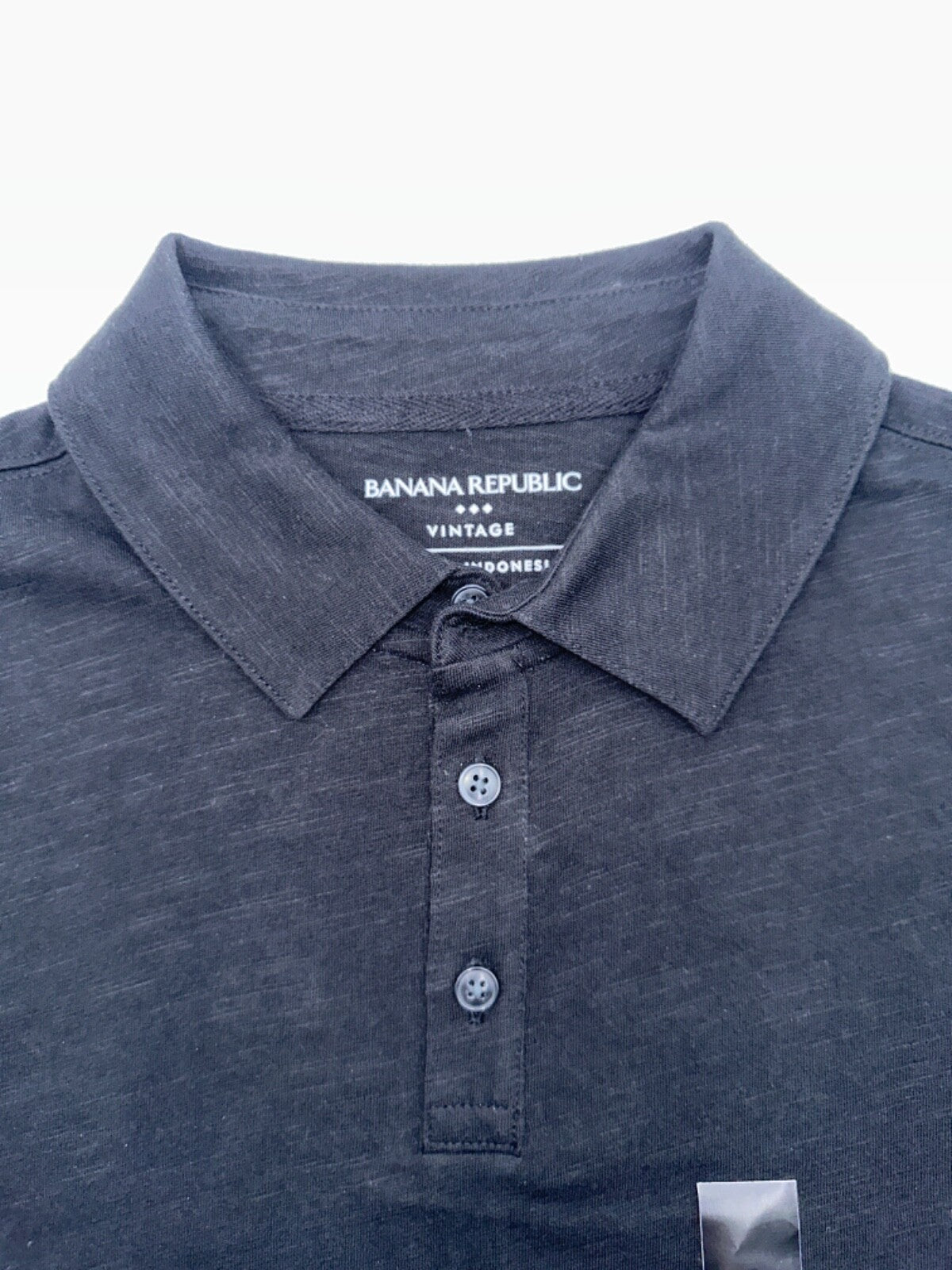 $45 Banana Republic Men’s Polo - 5793740110001- Black - Small - New With Tag