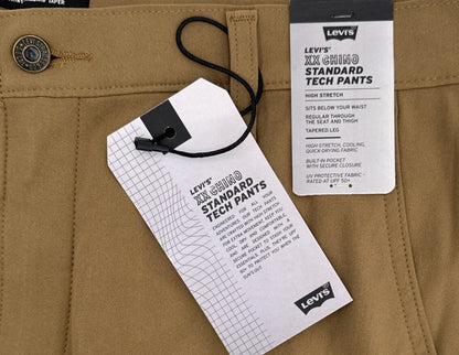 $69 Levi’s XX Chino Standard Tech Men’s Pants- Brown Walnut- 34Wx30L