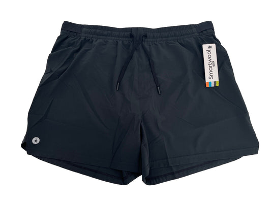 $75 Smartwool Men’s Active Lined 5” Shorts-Black - XLarge - New Tags