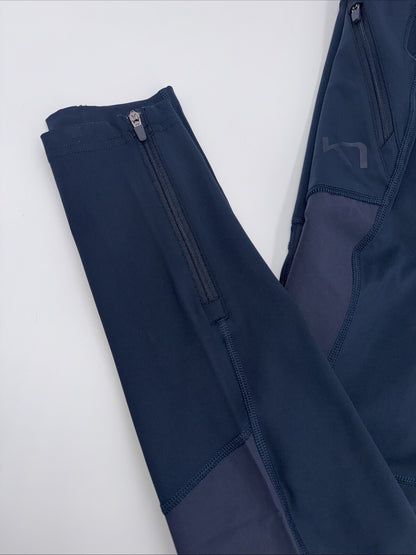 $120 Kari Traa Women’s Sanne Tights 623049 - Royal Navy - Small - New Tags