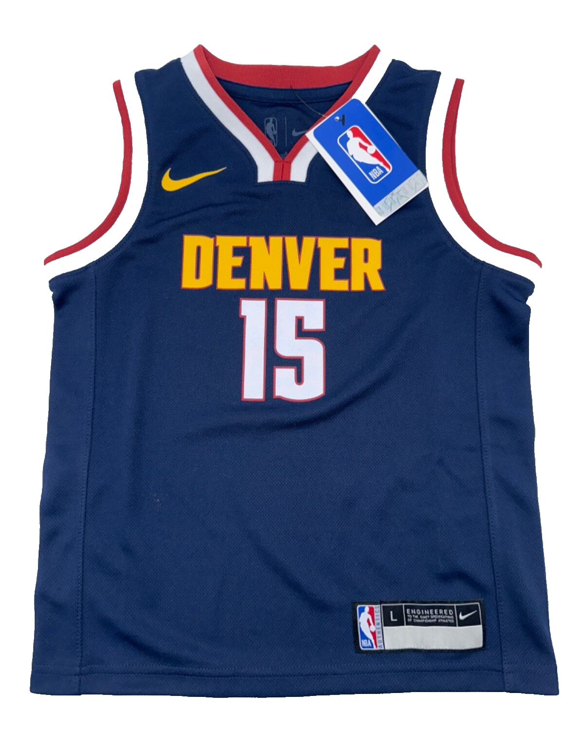 $60 Nike Toddler Denver Nuggets Nikola Jokic Jersey - Navy - Large - New Tag