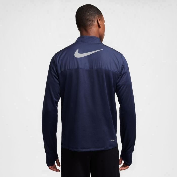 $110 Nike Men’s Therma Fit Half Zip Jacket - Blue - Large - New With Tags