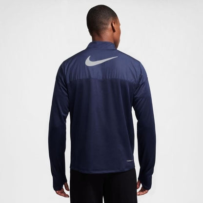 $110 Nike Men’s Therma Fit Half Zip Jacket - Blue - Large - New With Tags