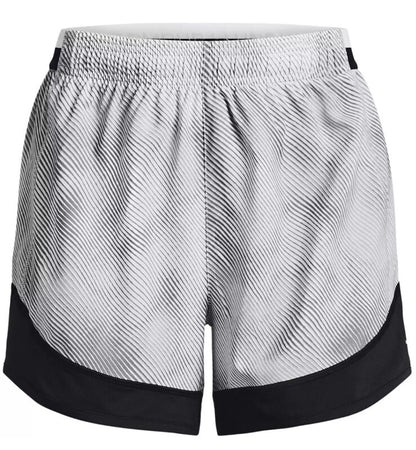 $40 Under Armour Women’s Pro Shorts PRINT Lightweight- White/Grey-Large-New