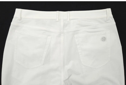 $185 G/FORE Men’s 36 Performance Stretch Tour 5 Pocket Pants-Snow White-34W-New