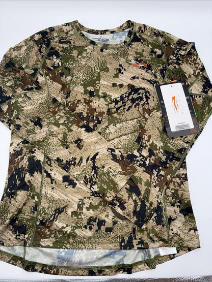 Sitka Women's Core Lt Wt Crew - LS Optifade Subalpine 10076-SA- Size: Large-New