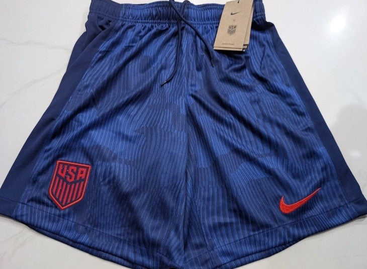 Nike Men’s Team USA USMNT Soccer Shorts-Royal Authentic DR3982-406-Blue-Medium