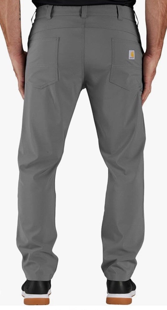 $98 Carhartt Men’s Force Sun Defender Lightweight Relaxed Fit Pants-Steel-Large