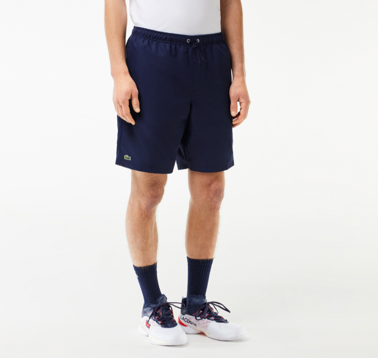 $70 Lacoste Men’s Lightweight Lined  Tennis Shorts - Navy Blue - XLarge - New