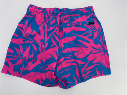 $70 Chubbies The Palm Springers 5.5" Inseam Swim Trunks-Pink/Blue-Small-New Tag