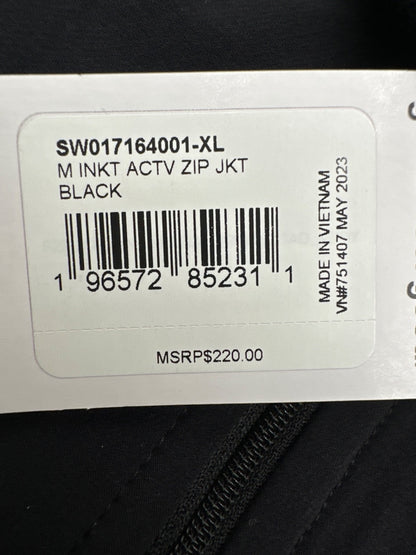 $220 Smartwool Men's Intraknit Full Zip Jacket - Black - XLarge - New With Tags