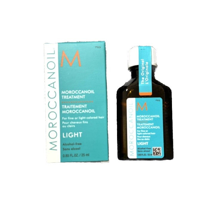Moroccanoil Treatment-Light Original- Travel Size 0.85oz / 25ml **NEW**AUTHENTIC