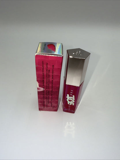 LIMITED EDITION Fenty Beauty Gloss Bomb ICE Cooling Lip Luminizer -Berry Jelly-