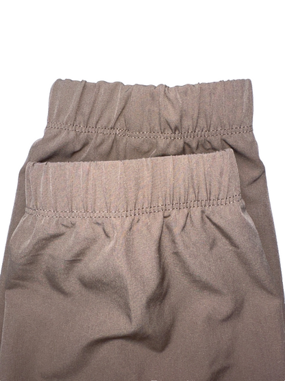$60 Asics Men's Woven Stretch Pants - Khaki/ KH093 - Medium - New With Tags